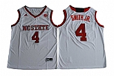 NC State Wolfpack #4 Dennis Smith Jr. White College Basketball Jersey,baseball caps,new era cap wholesale,wholesale hats